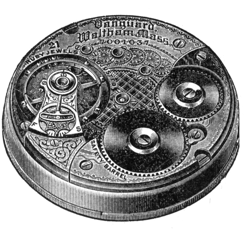 Waltham Grade Vanguard Pocket Watch Image