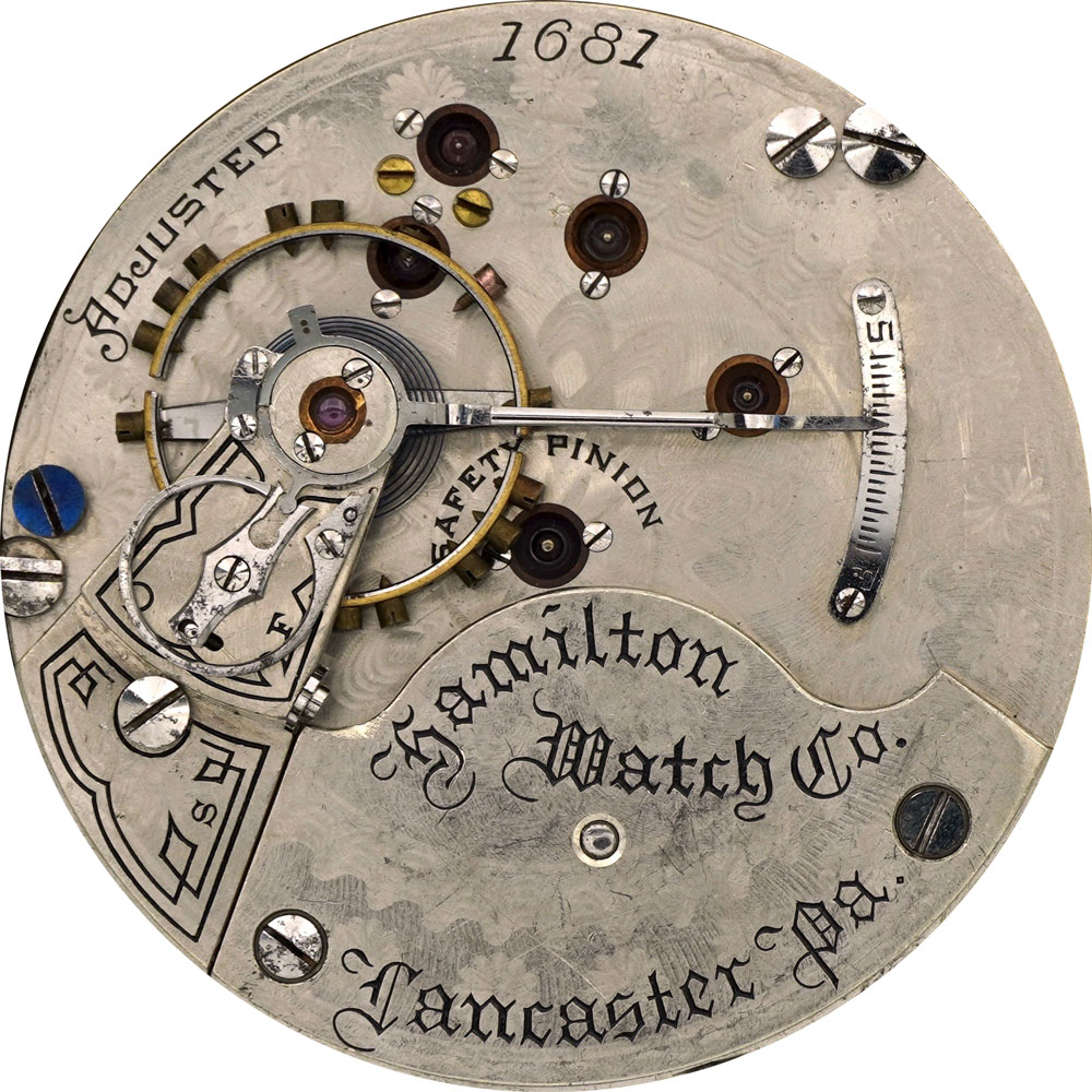 Pocket best sale watch movement