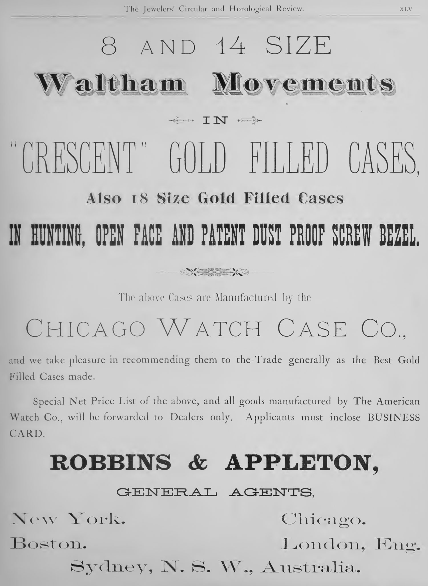 Chicago Watch Case Co. Image