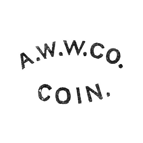A.W.W.Co.
Coin. (American Watch Co.)