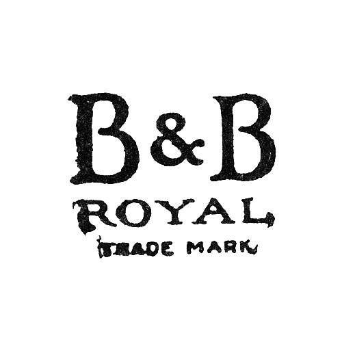 B&B
Royal
Trade Mark (Bates & Bacon)