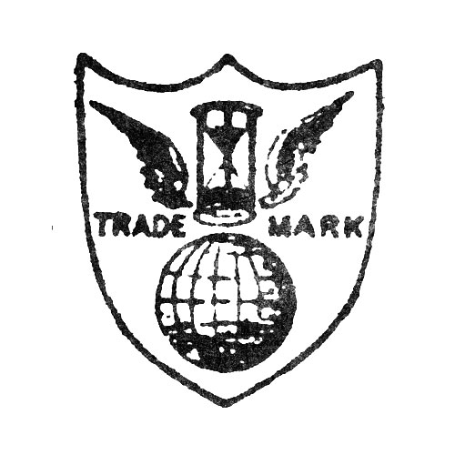 [Shield]
[Winged Hourglass and Globe]
Trade Mark (Booz & Thomas)