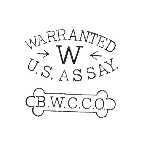 Warranted
W
U.S. Assay.
B.W.C.Co. (Brooklyn Watch Case Co.)