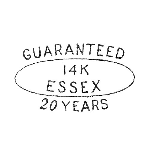 Guaranteed
14K
Essex
20 Years (Courvoisier & Wilcox Mfg. Co.)