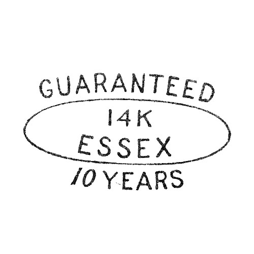Guaranteed
14K
Essex
10 Years (Courvoisier & Wilcox Mfg. Co.)