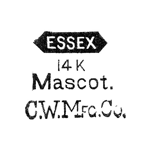 Essex
14 K
Mascot.
C.W.Mfg.Co. (Courvoisier & Wilcox Mfg. Co.)