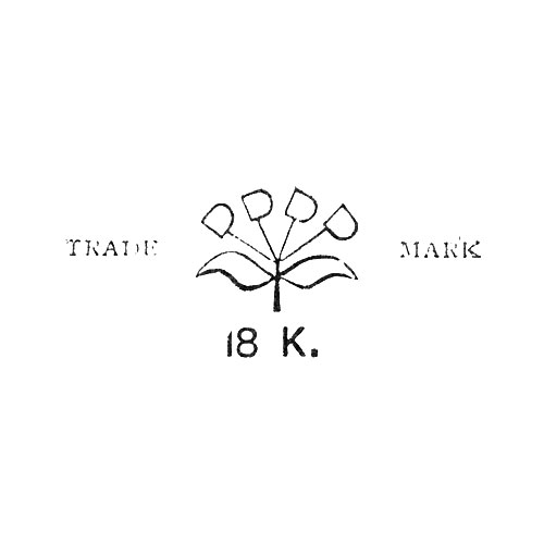 Trade Mark
[Flower/Plant]
18 K. (Dubois Watch Case Co.)