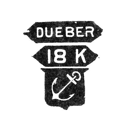 Dueber
18 K
[Anchor] (Dueber Watch Case Mfg. Co.)