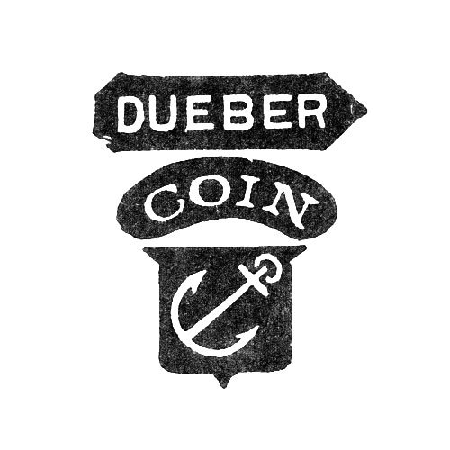 Dueber Watch Case Mfg. Co. Trademark Dueber Coin Anchor