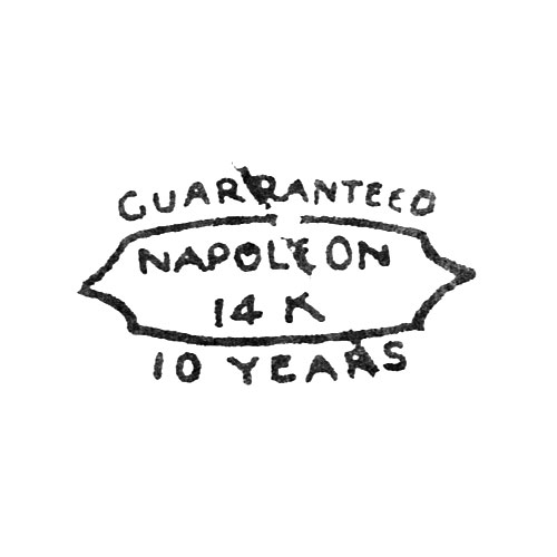 Guaranteed
Napoleon
14K
10 Years (Illinois Watch Case Co.)