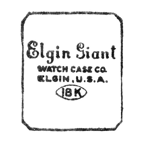 Elgin Giant
Watch Case Co.
Elgin, U.S.A.
18K (Elgin Giant Watch Case Co.)