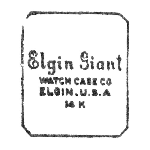 Elgin Giant
Watch Case Co.
Elgin, U.S.A.
14K (Elgin Giant Watch Case Co.)