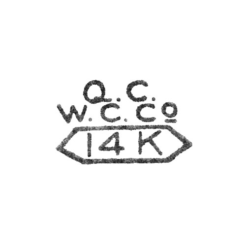 Q.C.
W.C.Co.
14K (Gruen National Watch Case Co.)