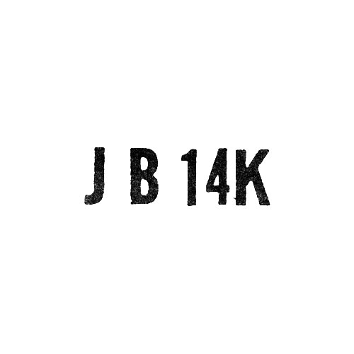 J B 14K (Joseph Blitz)