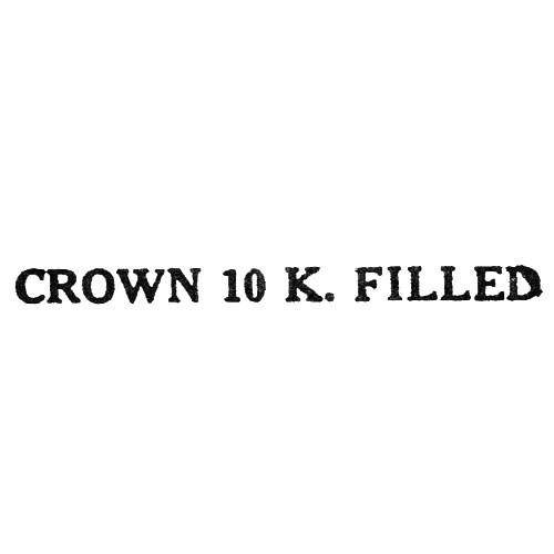 Crown 10 K. Filled (Keystone Watch Case Co.)