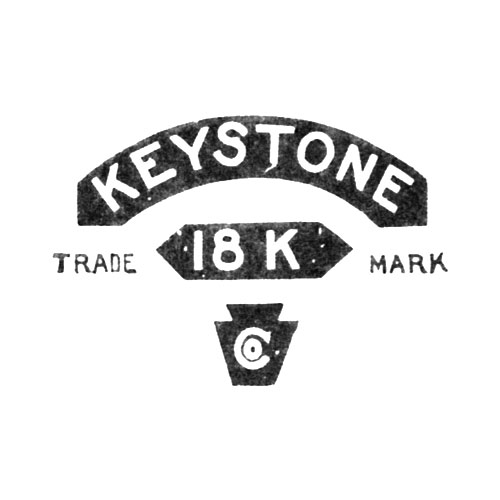 Keystone
18K
Trade Mark
[Keystone Logo] (Keystone Watch Case Co.)
