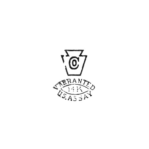 [Keystone Logo]
Warranted
18K
U.S. Assay (Keystone Watch Case Co.)