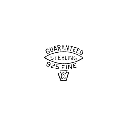 Sterling
Guaranteed
925 Fine
[Keystone Logo] (Keystone Watch Case Co.)