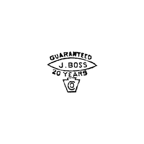 J Boss
Guaranteed
20 Years
[Keystone Logo]  (Keystone Watch Case Co.)