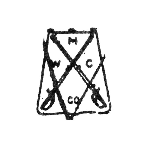 M.W.C.Co.
[Crossed Swords] (Montreal Watch Case Co.)