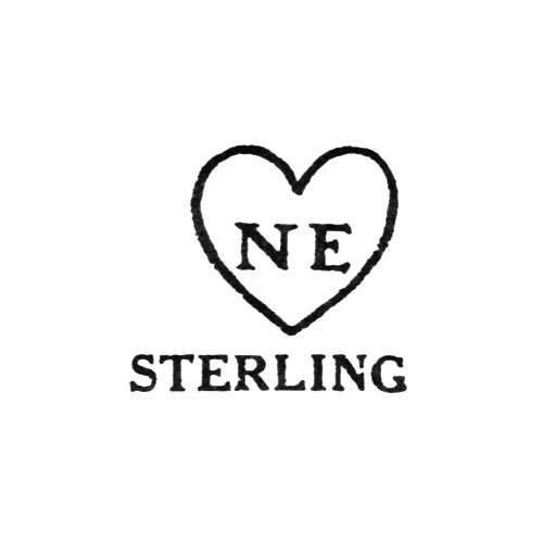 NE
[Heart]
Sterling (New England Watch Case & Jewelry Co.)