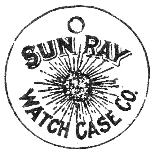 Sun Ray
Watch Case Co.
[Sun] (William Konovitz)