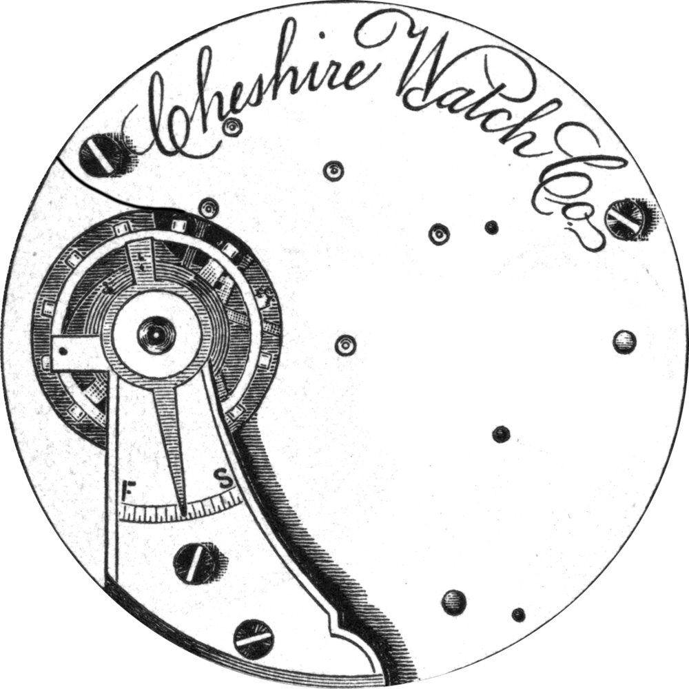 Cheshire Watch Co. Grade New Nickel Pocket Watch