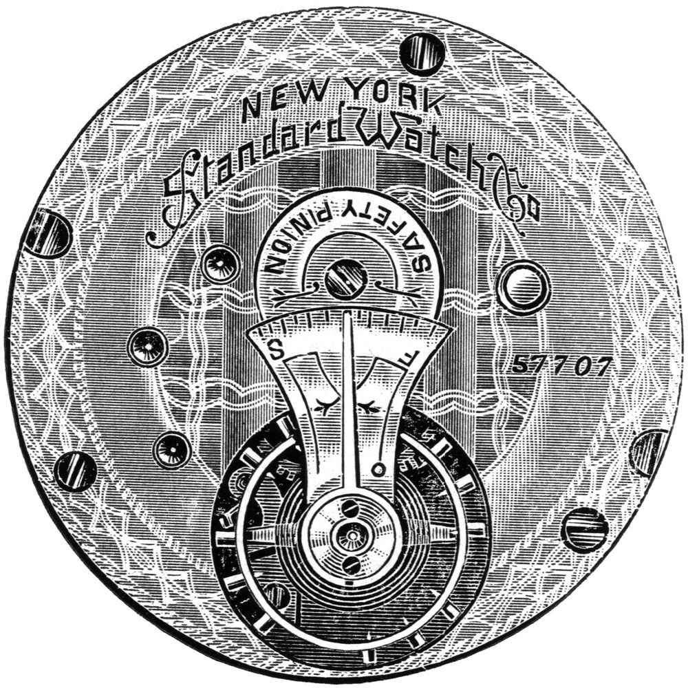 New York Standard Watch Co. Model 18s 3 Diagram