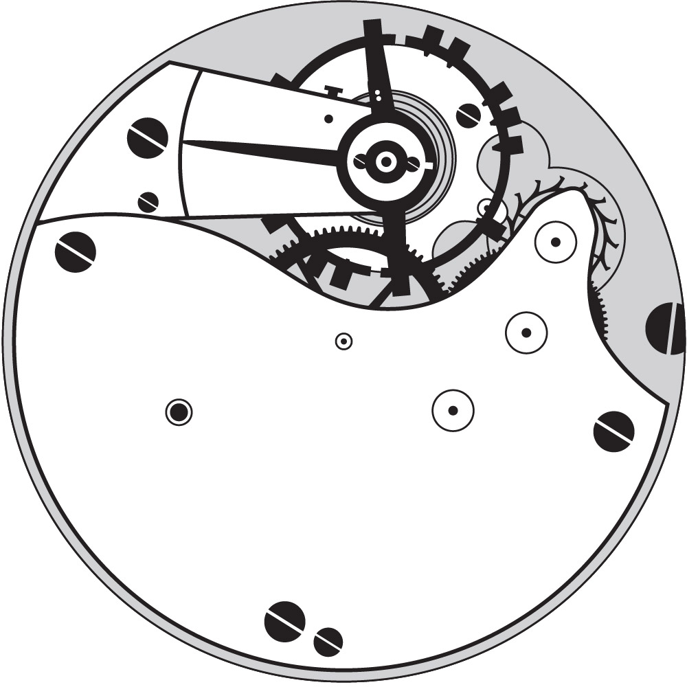 Lancaster Watch Co. Grade Record Pocket Watch