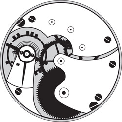 U.S. Watch Co. (Waltham, Mass) Model 6s 1889 Diagram