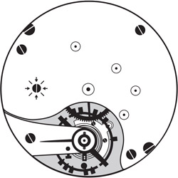 U.S. Watch Co. (Waltham, Mass) Model 18s 1888 Diagram