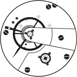 Waltham Model 18s 1857 Diagram