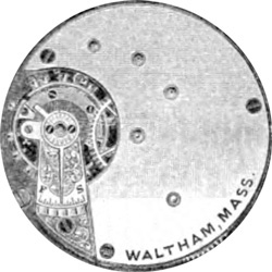 Waltham Grade Seaside Pocket Watch