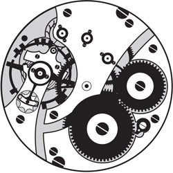 Waltham Model 16s 1908 Diagram