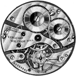 Waltham Model 16s A Diagram