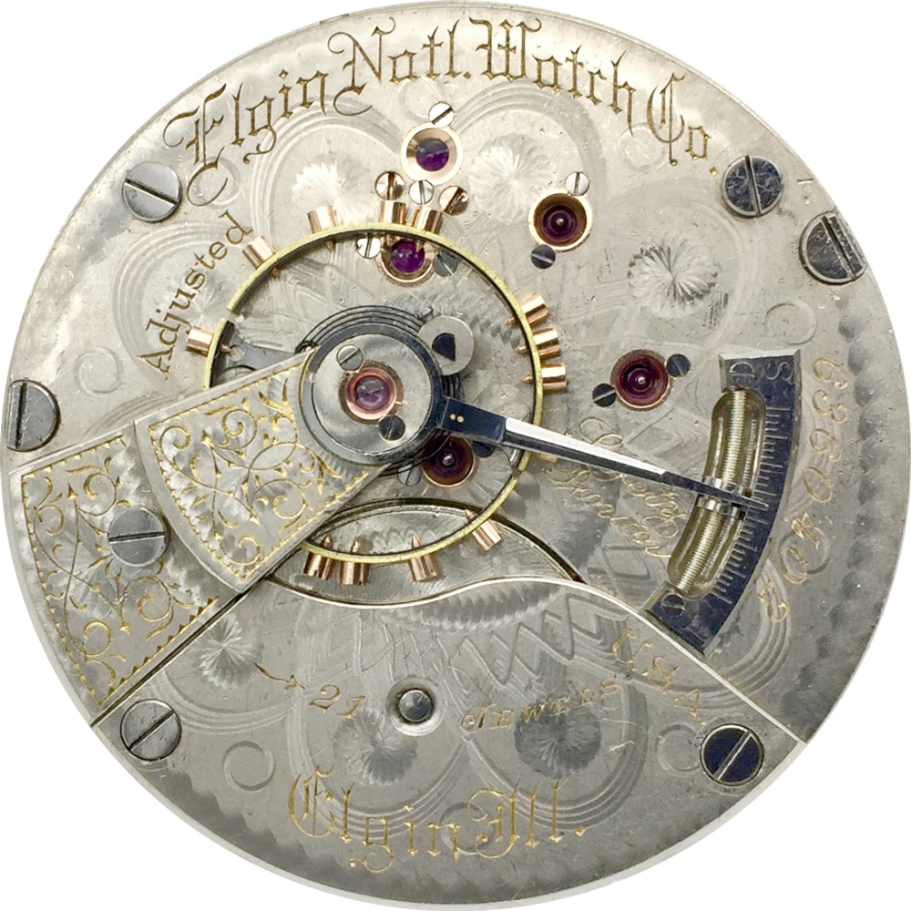 elgin pocket watch serial number database