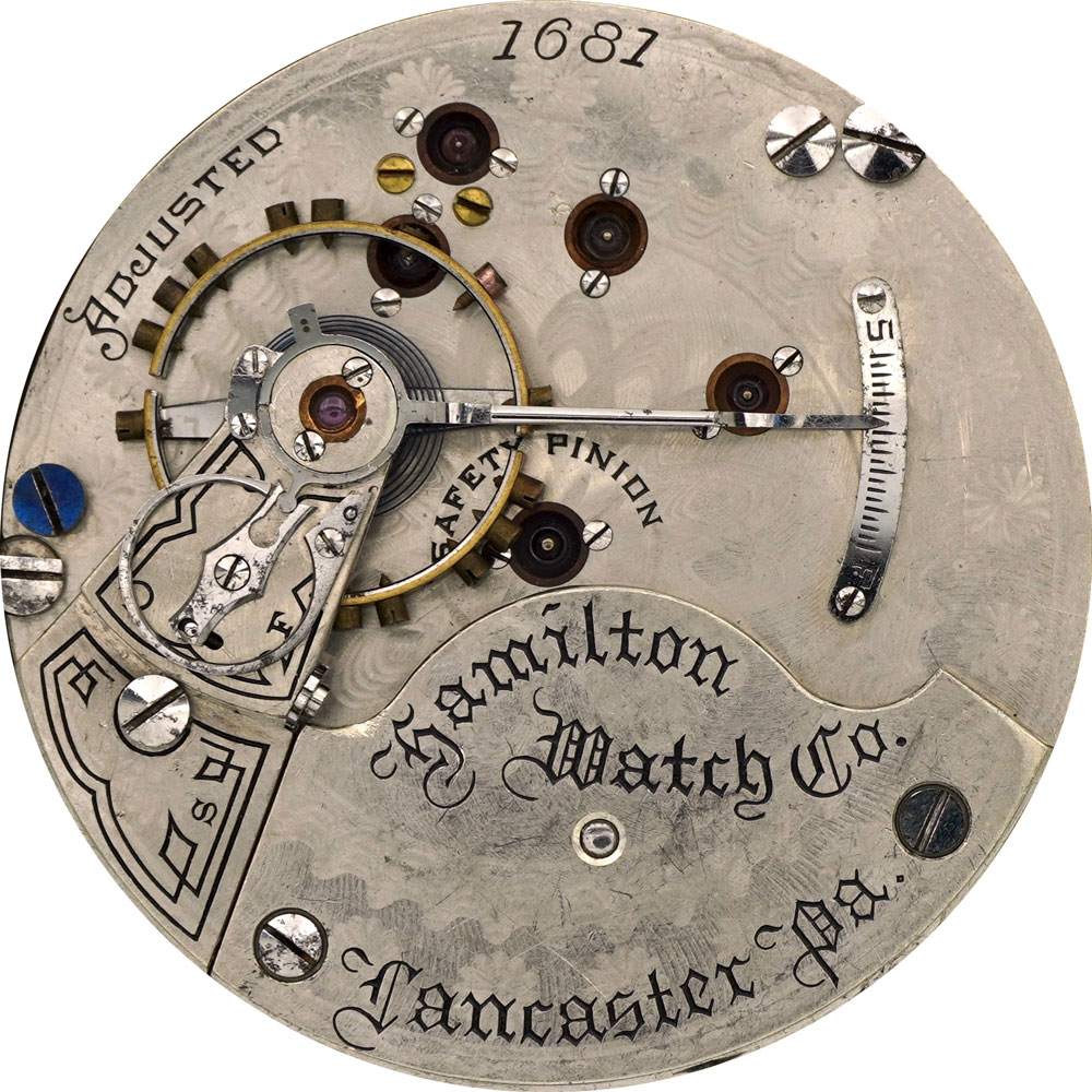 Hamilton Pocket Watch: Serial Number 43632 (Grade 937)