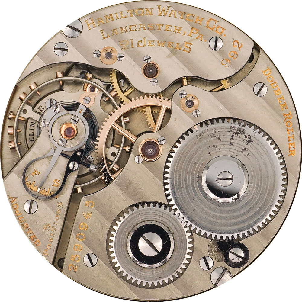 Hamilton Grade 992E Pocket Watch Image