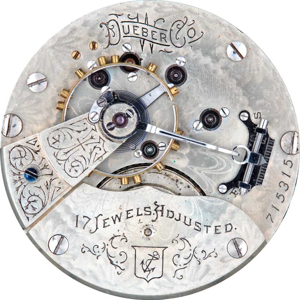 Hampden Grade Anchor Pocket Watch Image