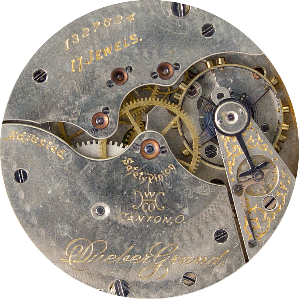 Hampden Pocket Watch Grade Dueber Grand #1327679