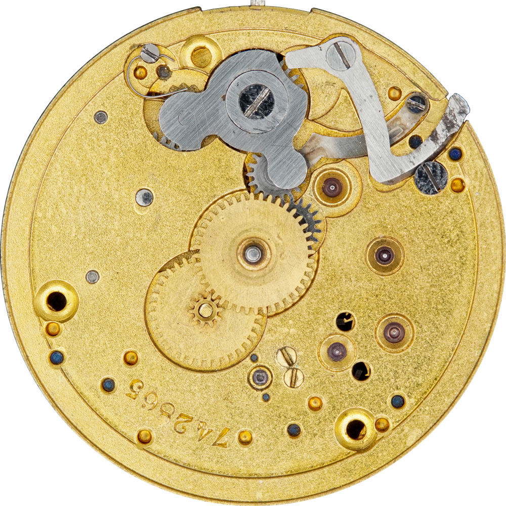 Illinois 6s Model 1 Dial Plate Image