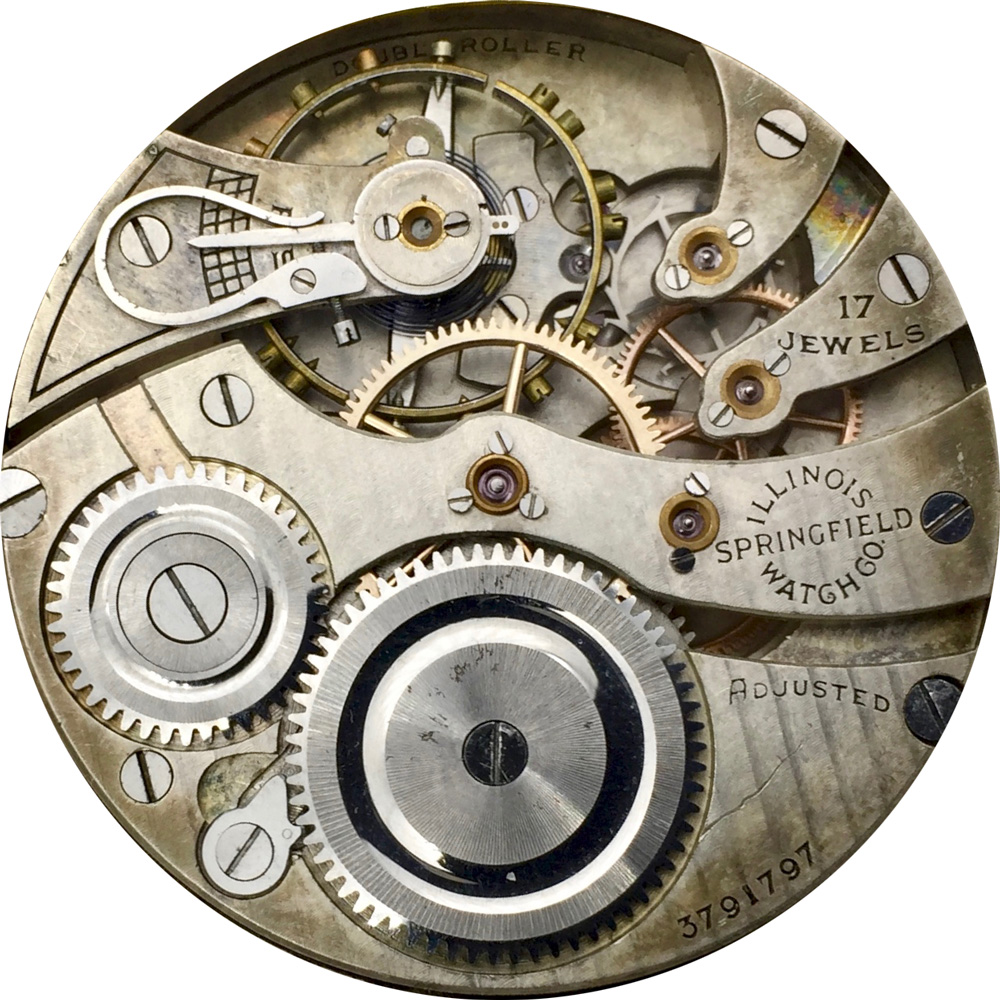 Illinois Grade 305 Pocket Watch Image