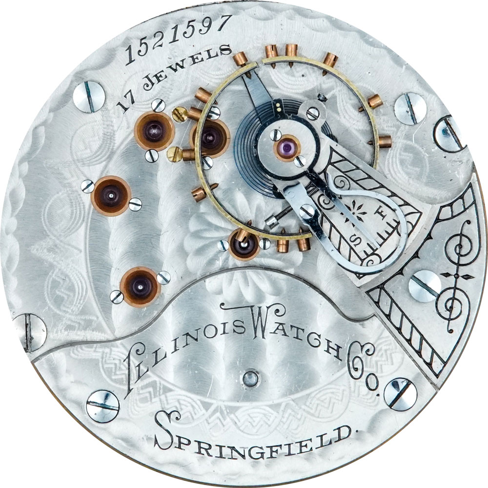 Illinois Grade 61 Pocket Watch Image