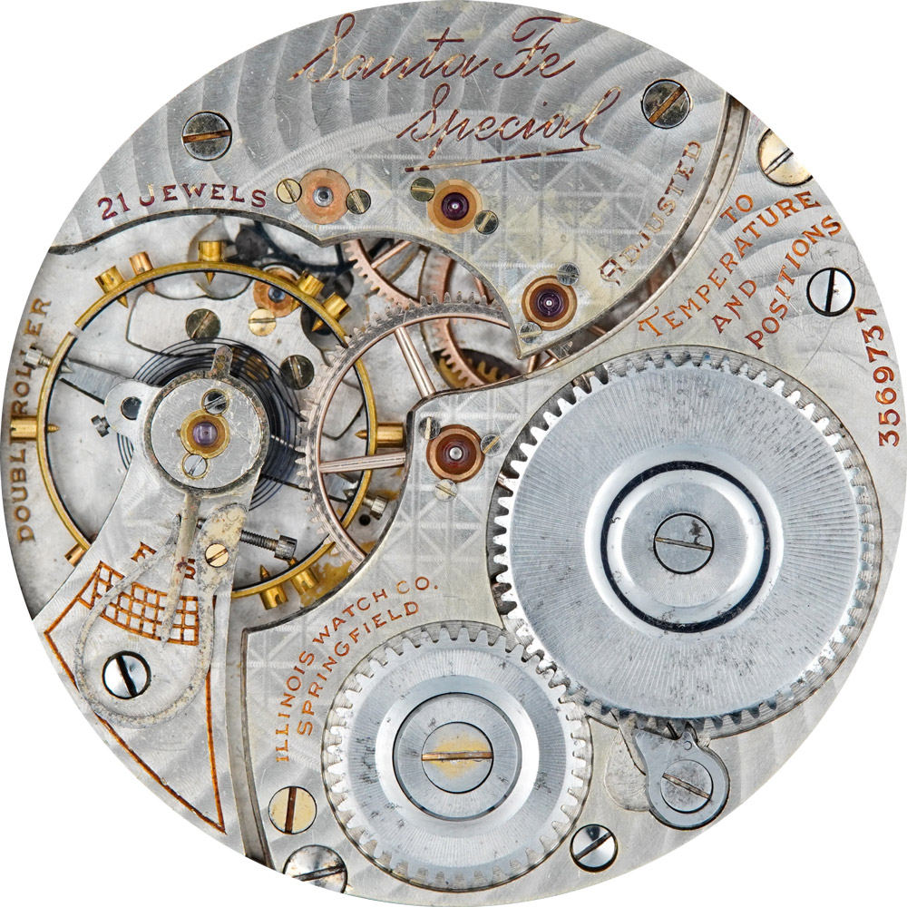 Illinois Grade 806 Pocket Watch Image