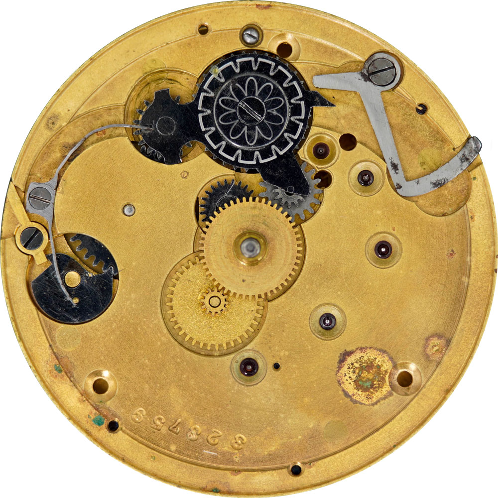 Illinois 18s Model 3 Dial Plate Image