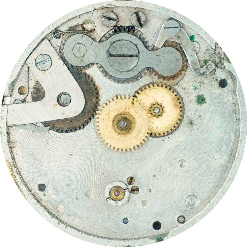 New York Standard Watch Co. 6s Model 1 Dial Plate Image