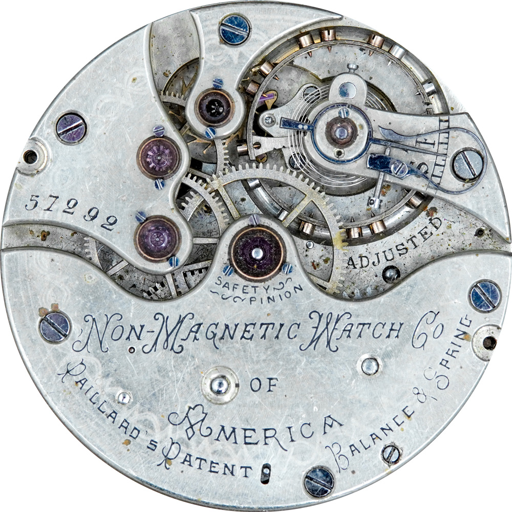Non-Magnetic Watch Co. Grade 73 Pocket Watch
