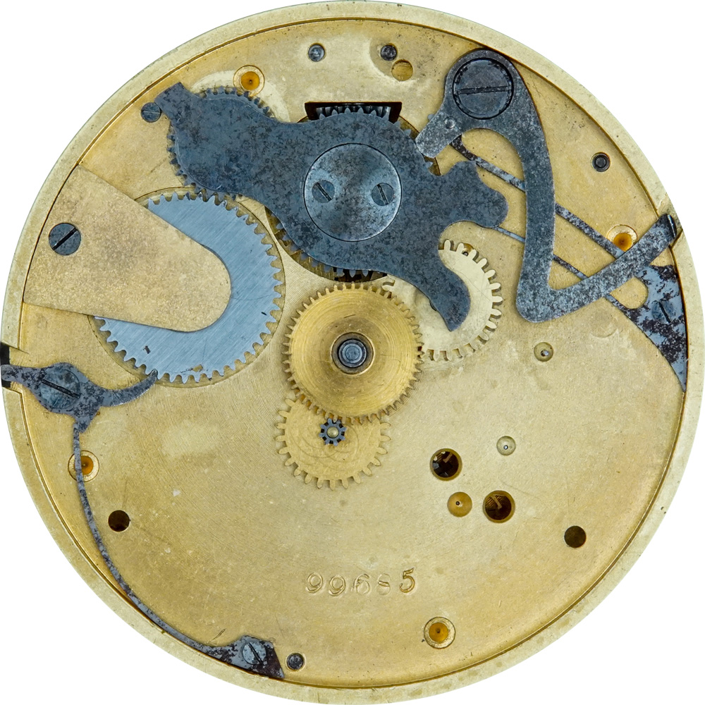 U.S. Watch Co. (Waltham, Mass) 18s Model 1888H Dial Plate Image