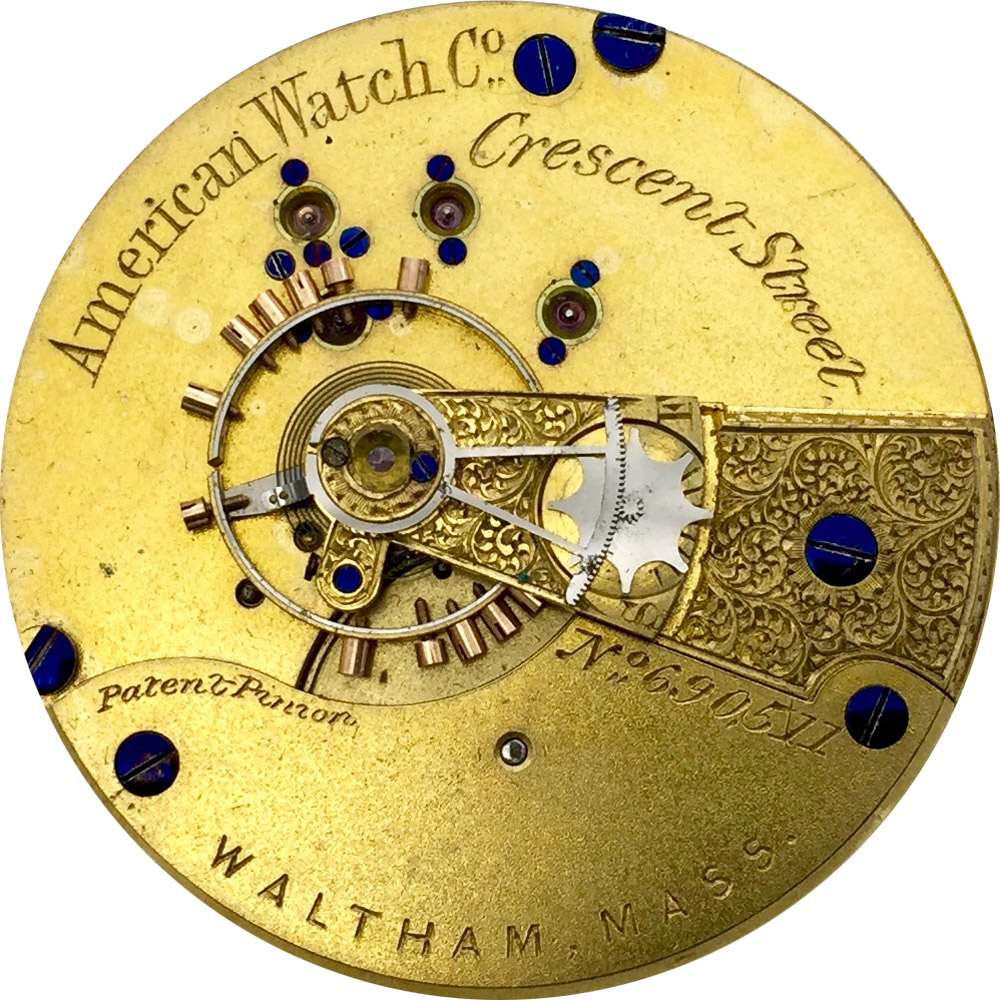 Waltham pocket watch discount serial number list