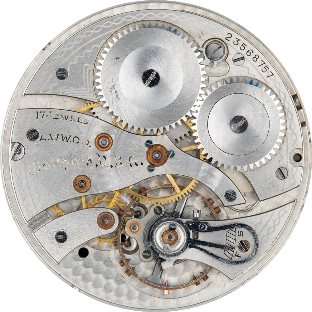 Waltham Grade No. 1225 Pocket Watch